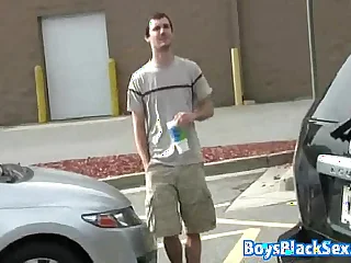 Muscular Blacg Gay Dude Fuck Lacklustre Twink With His BBC 05